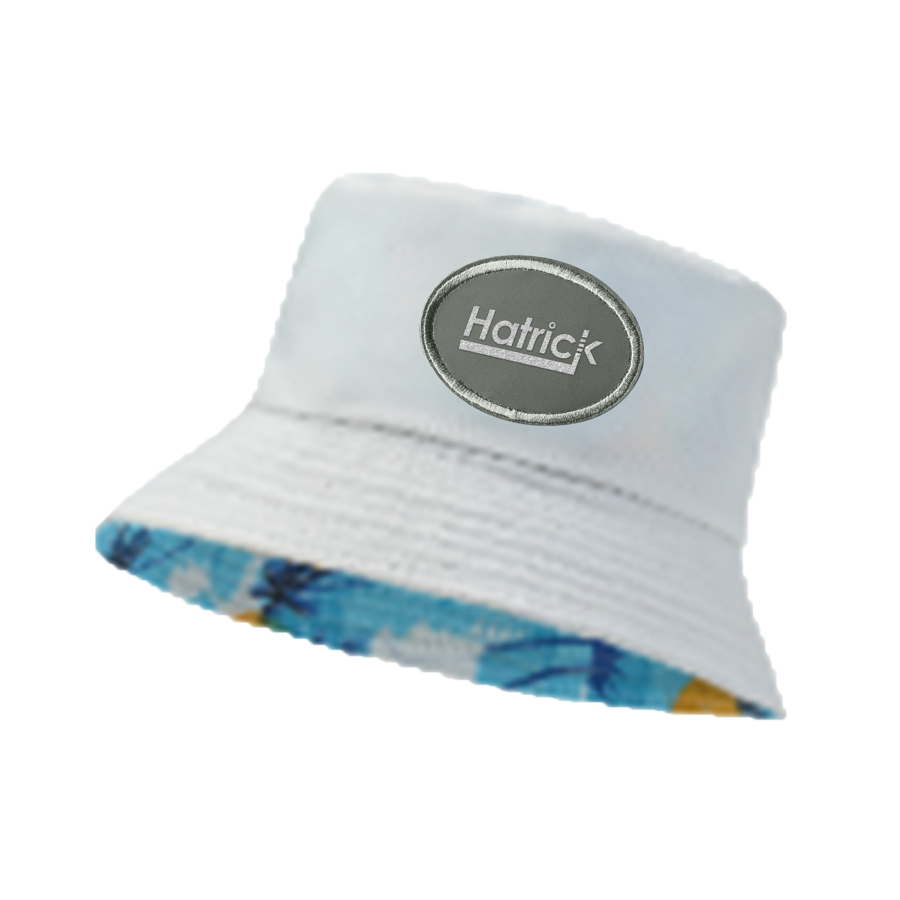 Rush - Reversible Poly Bucket Hat - Inside Palm Print 5