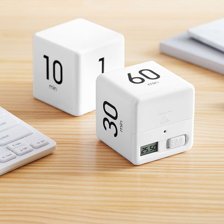 Digital flipped countdown timer cube / Cube Digital Timer with LED Display 1
