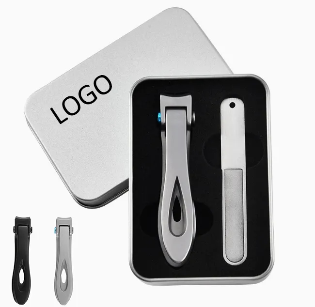 Wide Jaw Stainless Steel Nail Clippers for Thick Nails Professional Heavy Duty Set 6