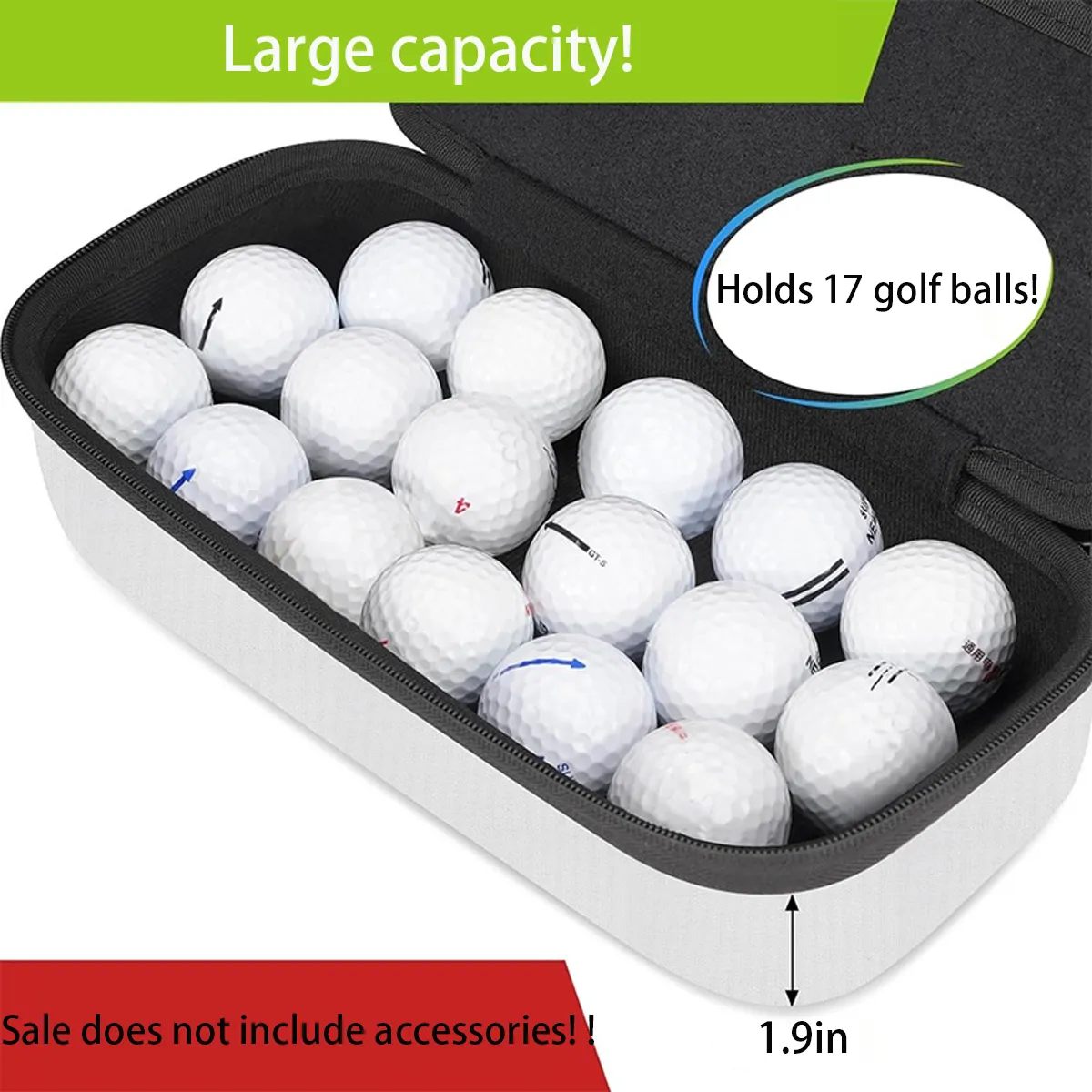 Golf Ball Accessories Bag Case Pouch Organizer Golfer Gift 9