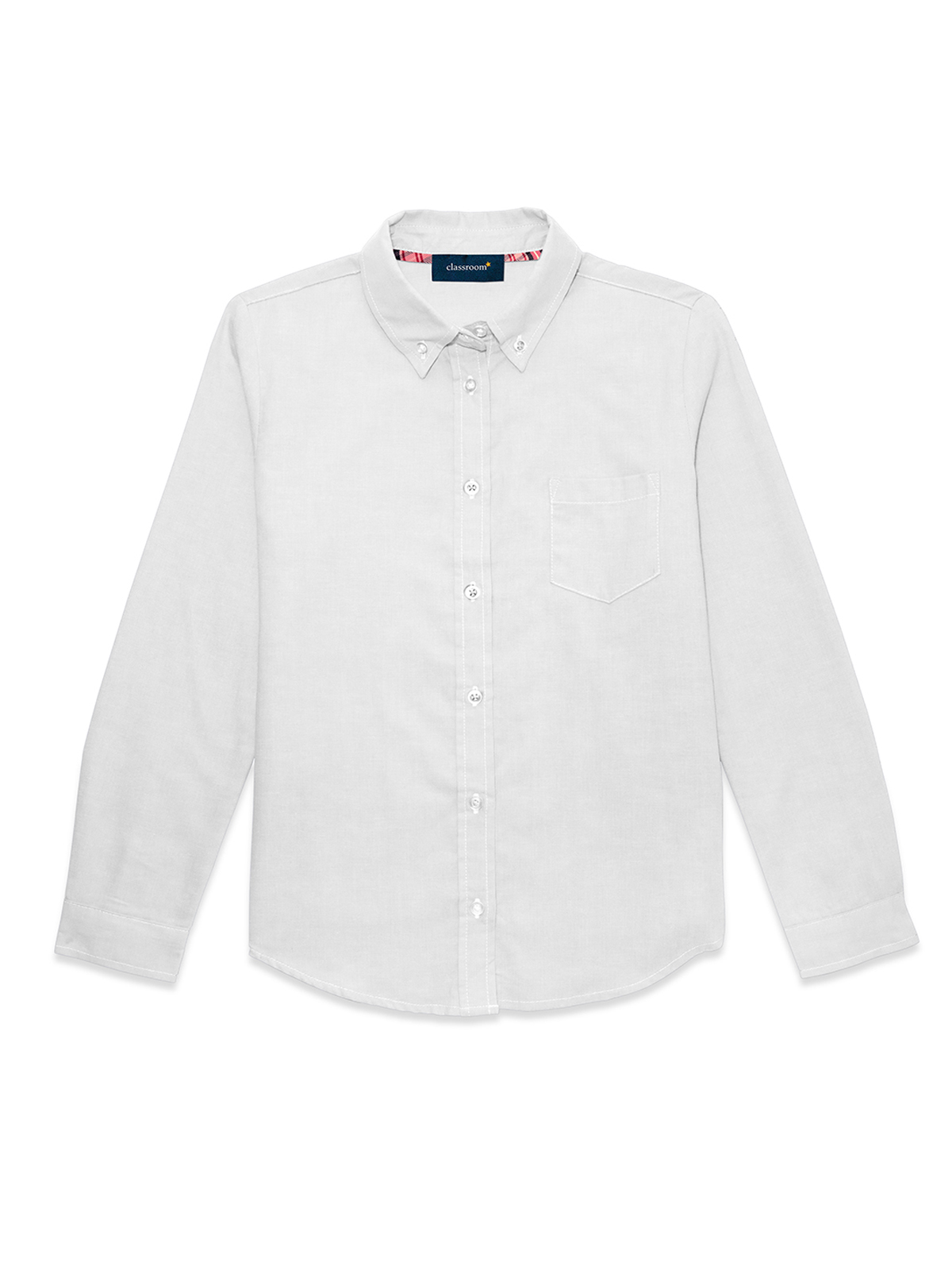 Classroom Uniforms - Junior Girls' Long Sleeve Oxford Shirt