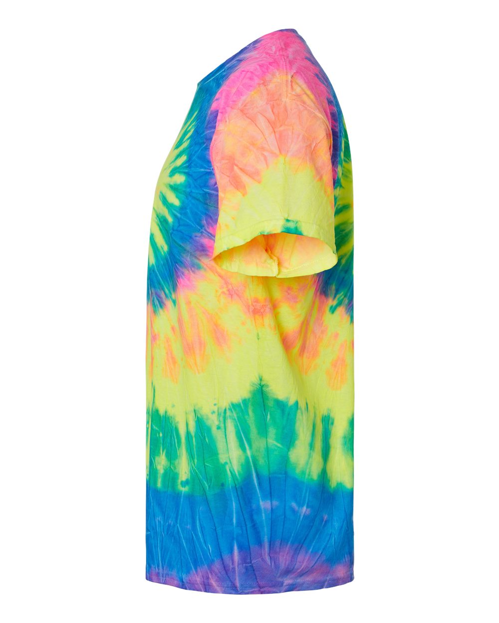 Unisex Multi-Color Tie-Dyed T-Shirt - 1000 322