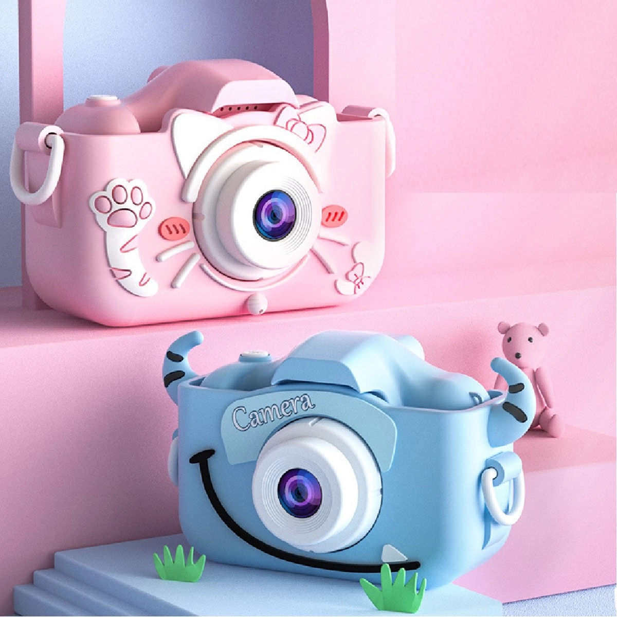Kids Digital Camera With 1080P Video 2
