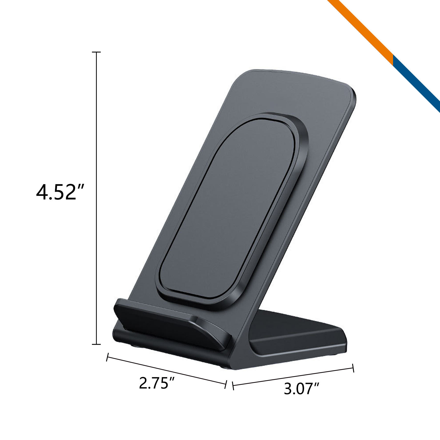 VoltFree 15W Wireless Fast Charger Stand 8