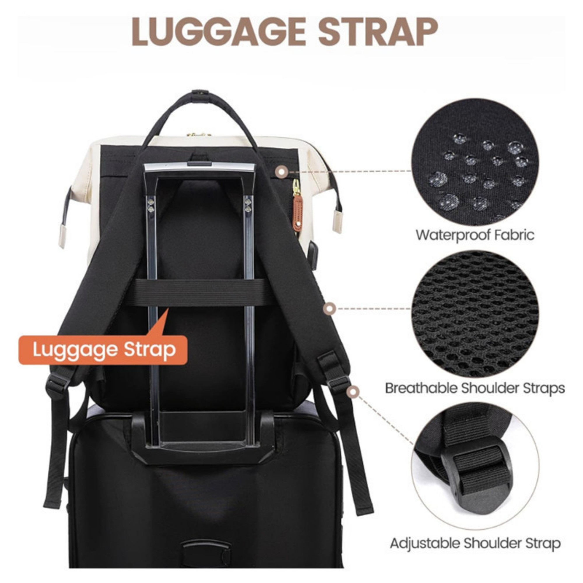 Waterproof Casual Backpack 2