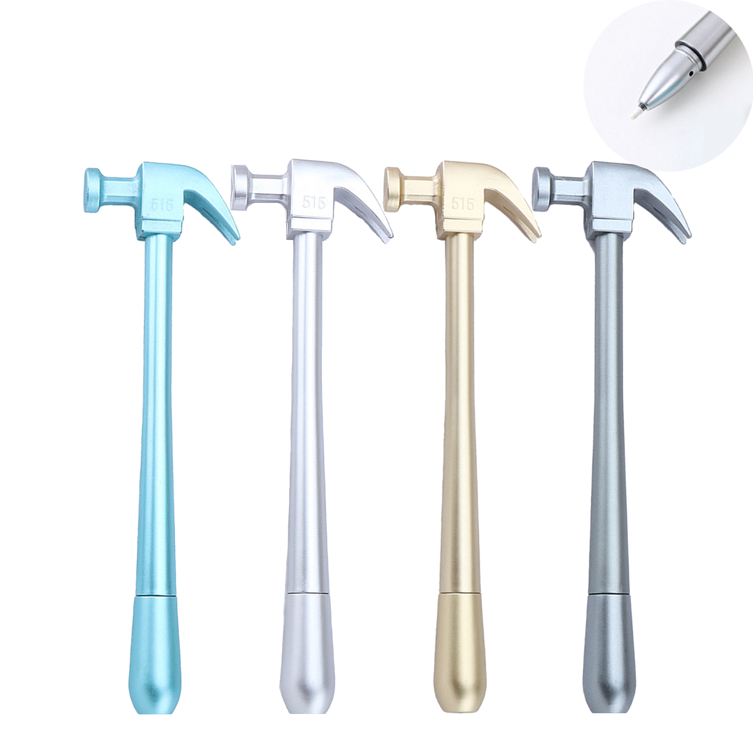 Plastic Creative Imitation Hammer Shaped Pen 6
