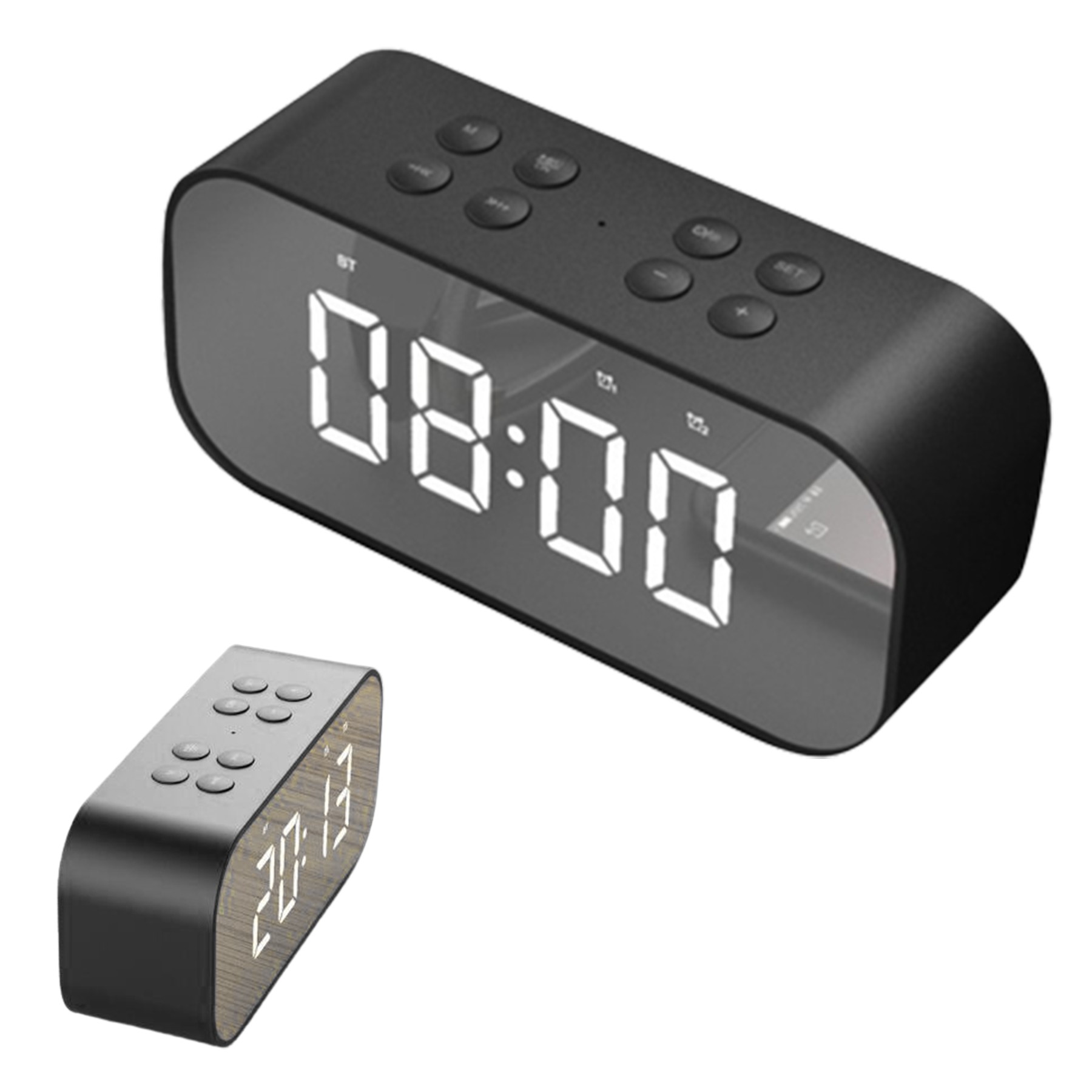 Wireless Speaker W/ Mini Creative Clock 6