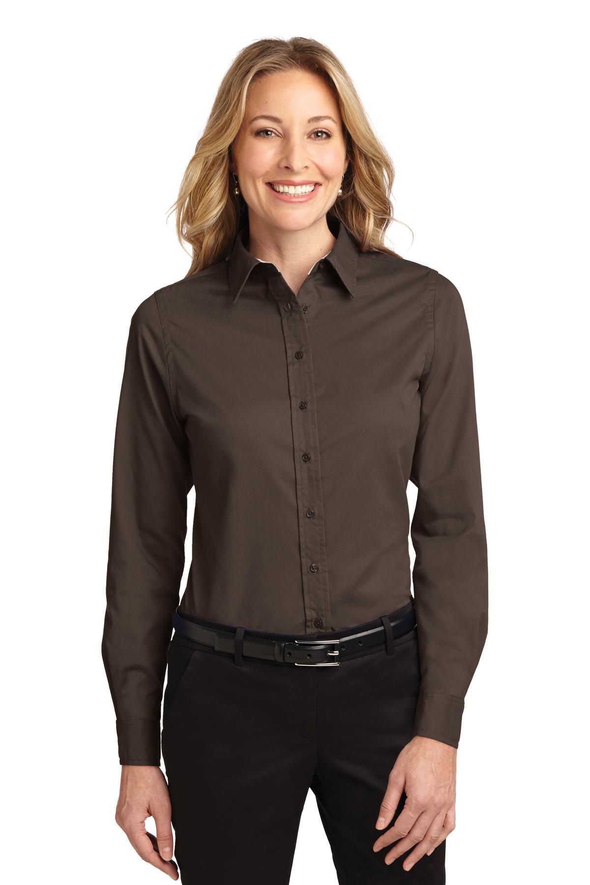 Port Authority Women's Long Sleeve Easy Care Shirt. L608 87