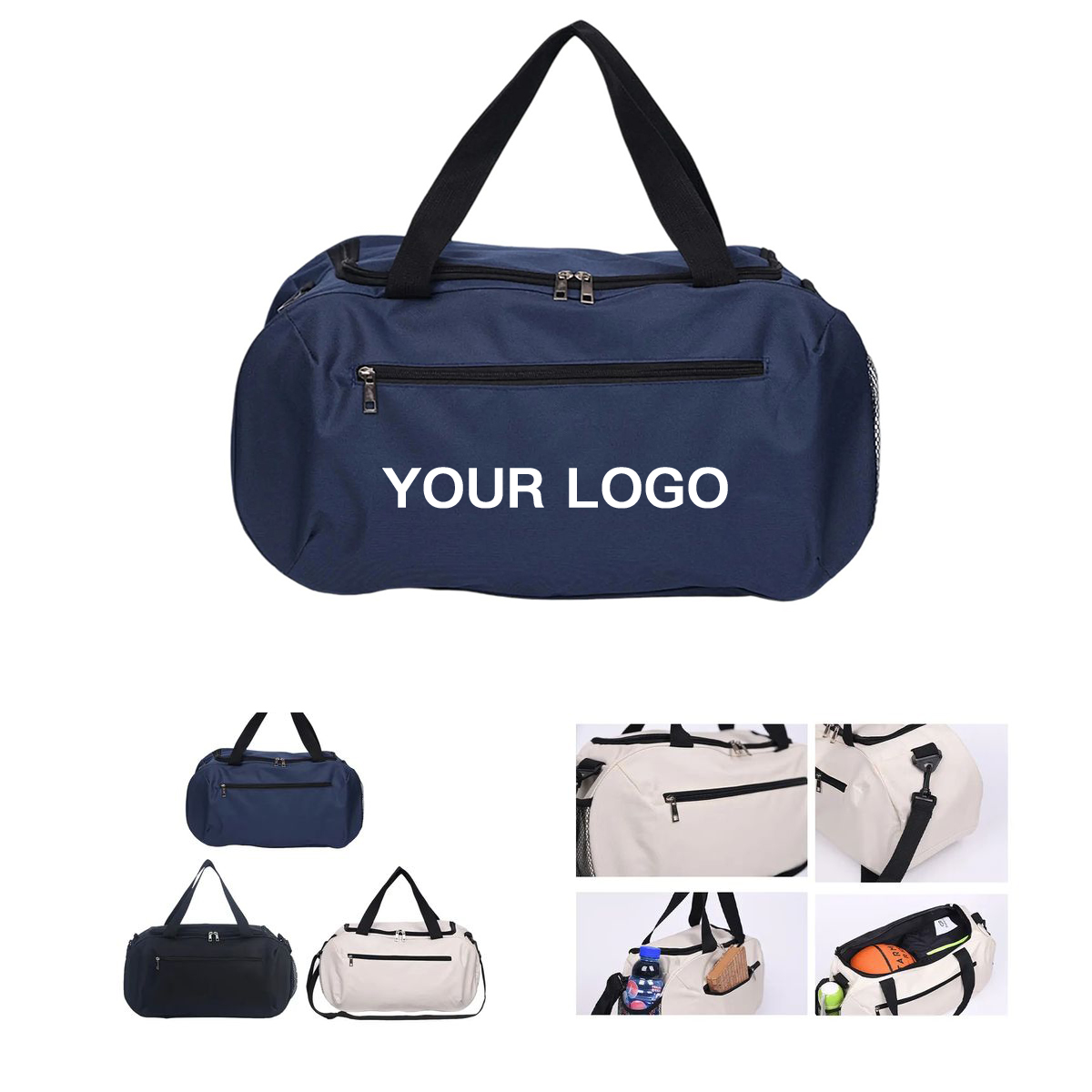 Customizable Sports Duffle Bag with 35L Capacity 4