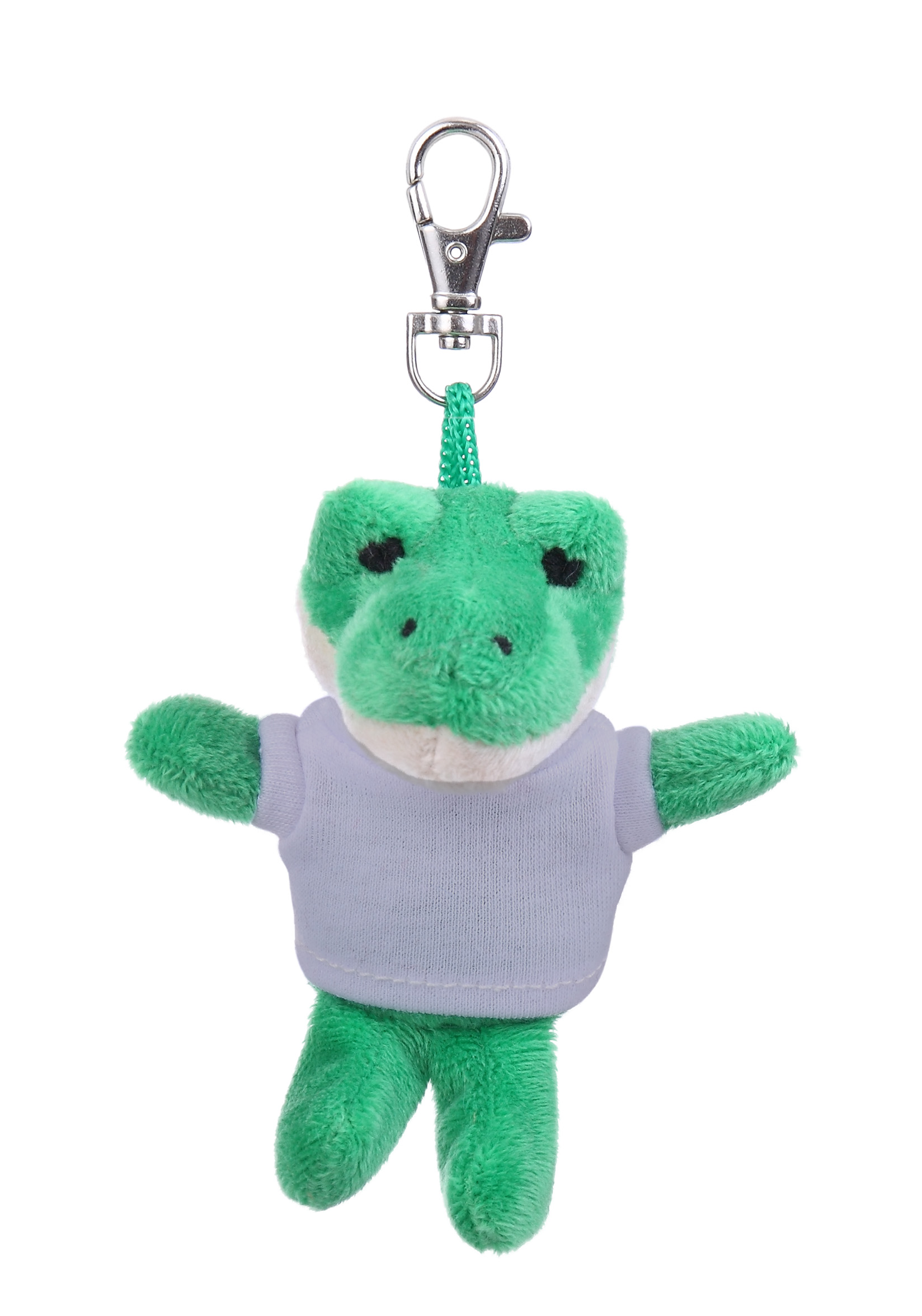Soft Plush Alligator Keychain with Tee 8