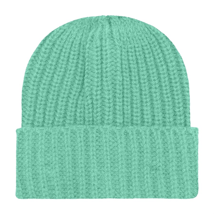 Chunky Ribbed Cuffed Beanie with Custom Logo - 100% Acrylic 31