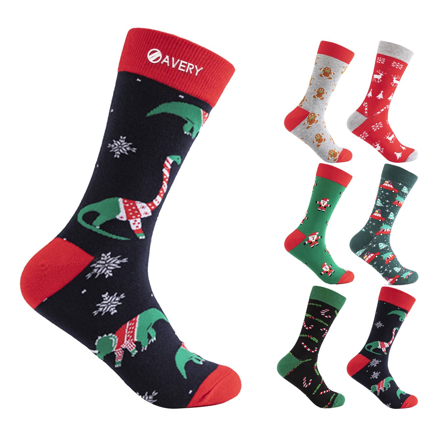 Knitted Christmas Warm Socks 4