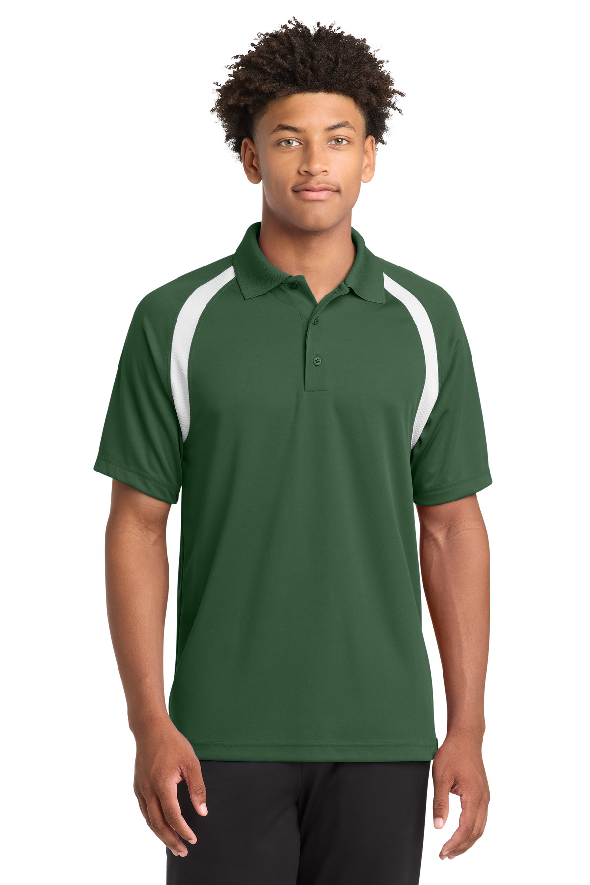 Sport-Tek Dry Zone Colorblock Raglan Polo. T476 8