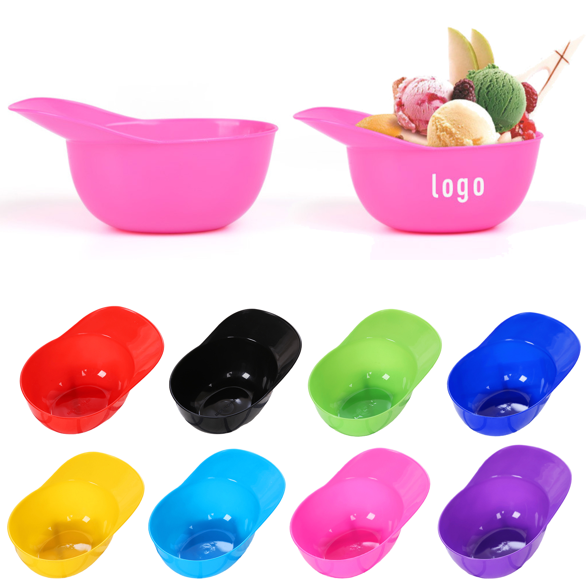 Summer Party Supplies Baseball Helmet Ice Cream Bowl 2