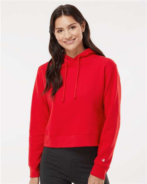 Women's Crop Hooded Sweatshirt - 1261 18