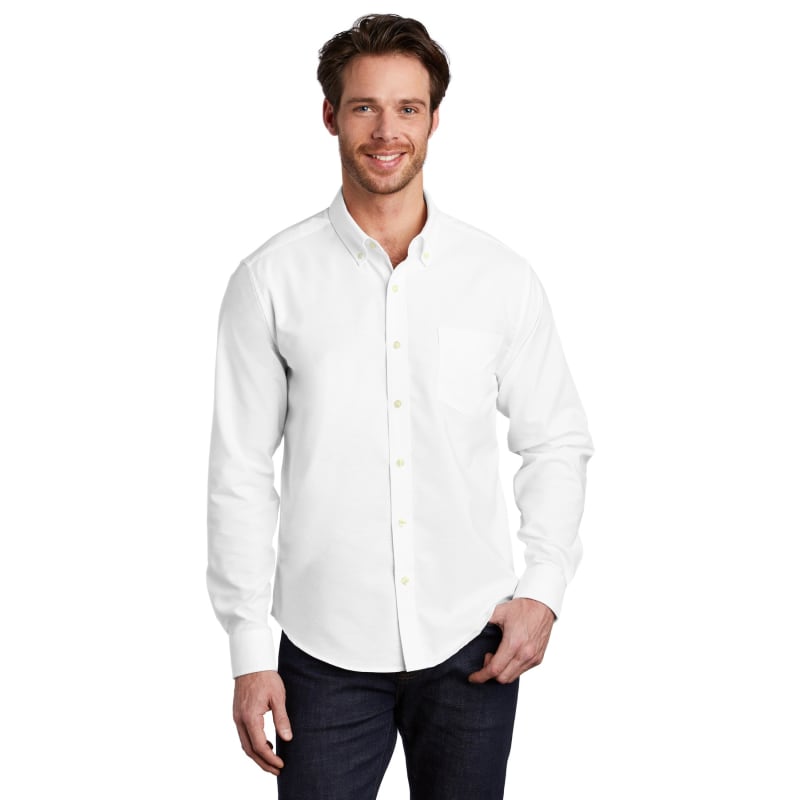 Port Authority Untucked Fit SuperPro Oxford 9