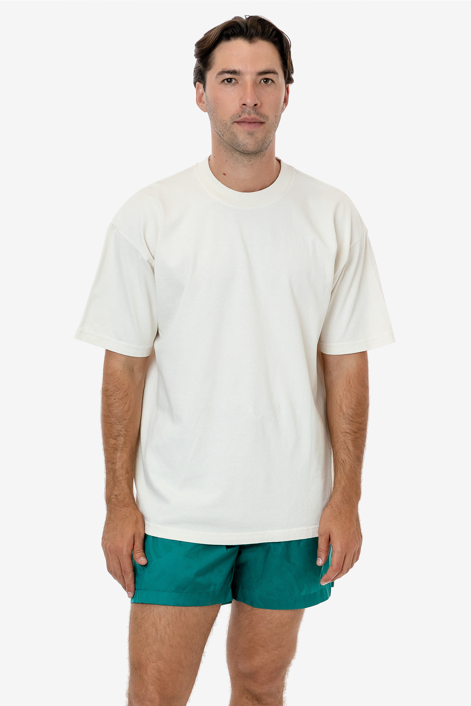 NYLON TAFFETA WIDE SHORTS 10