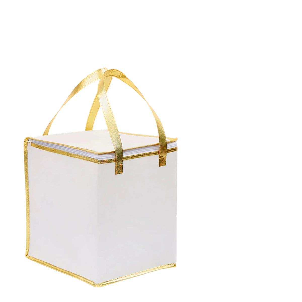 Insulated Square Tote Bag for Meals and Snacks 1