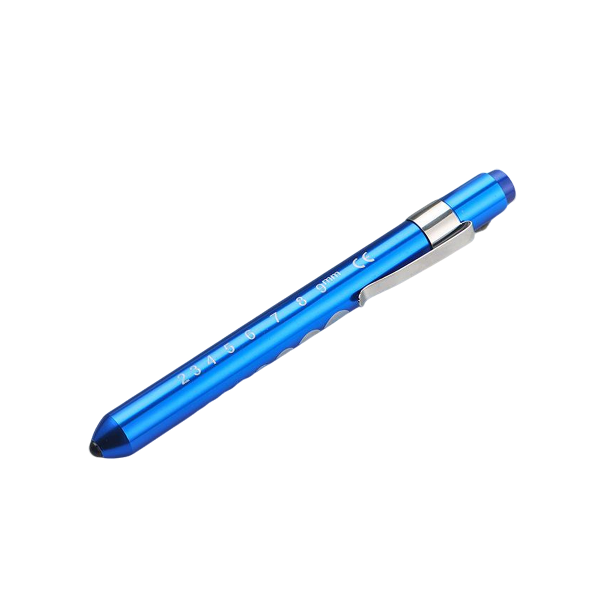 Aluminum Alloy Medical Penlight With Pupil Gauge 9