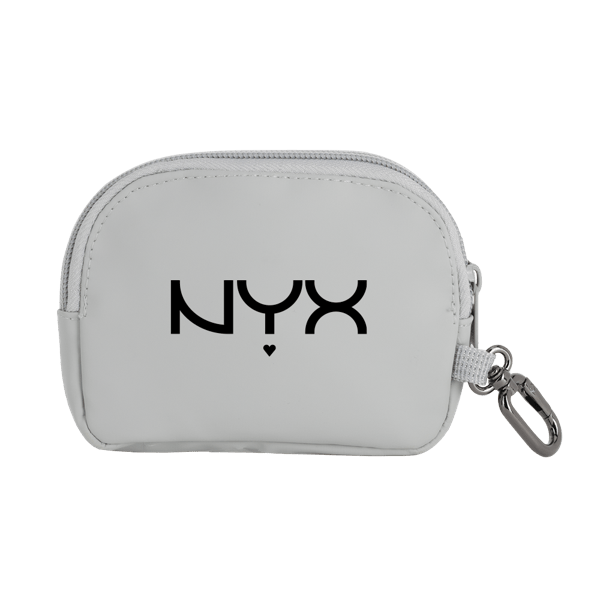 Branson Round Recycled PU Zip Pouch 8