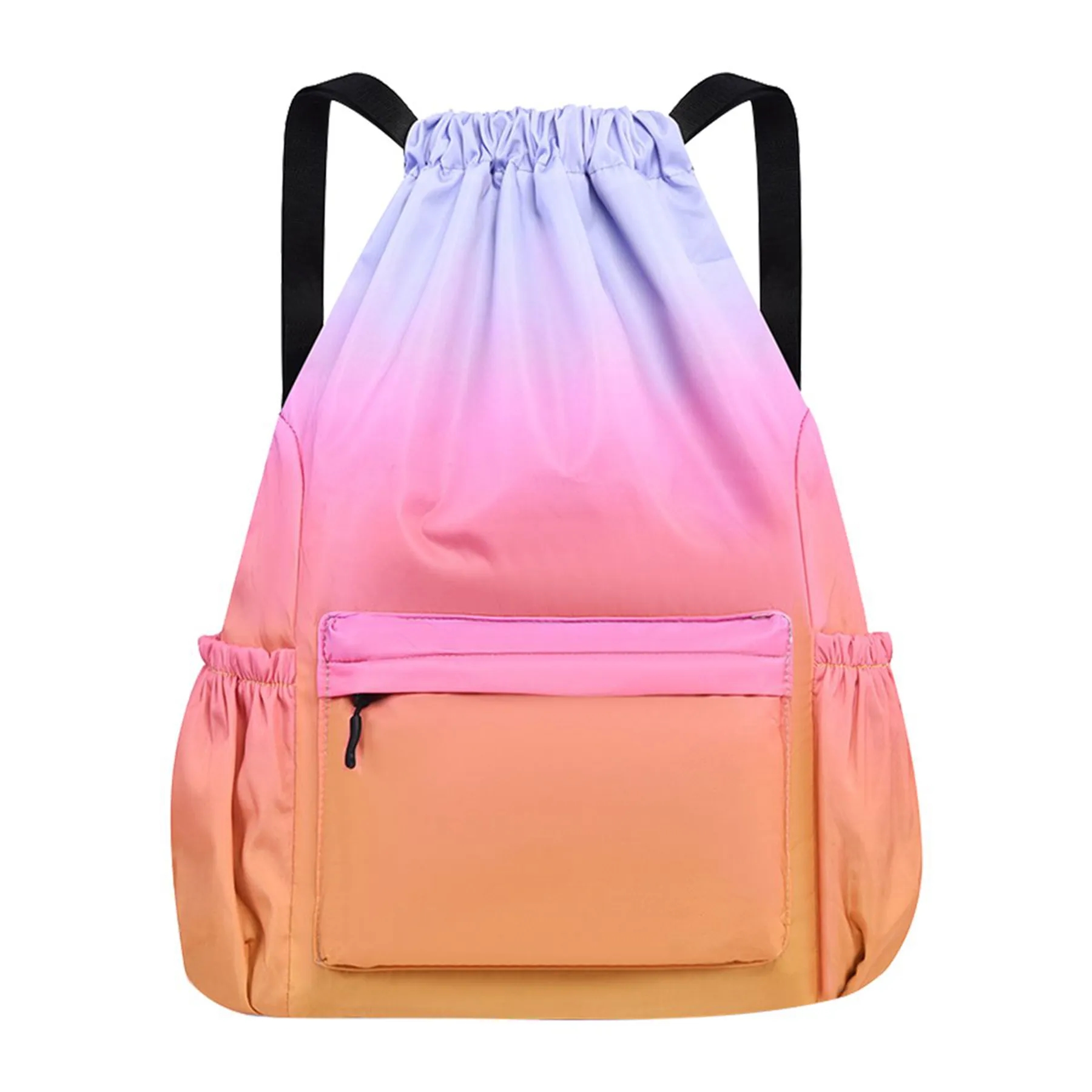 Large Capacity Drawstring Gradient Backpack 3