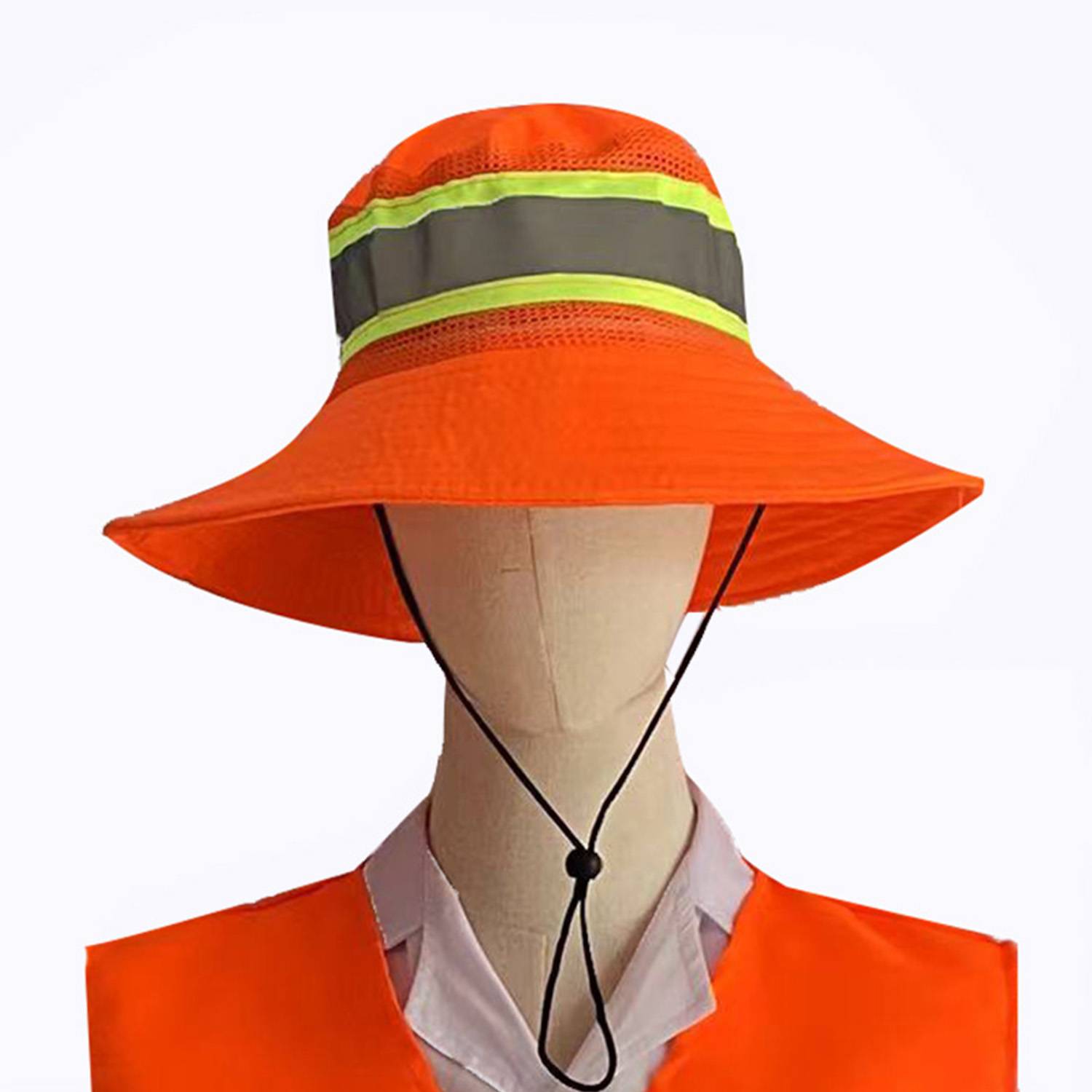 Breathable Outdoor Work Reflective Safety Hat 5