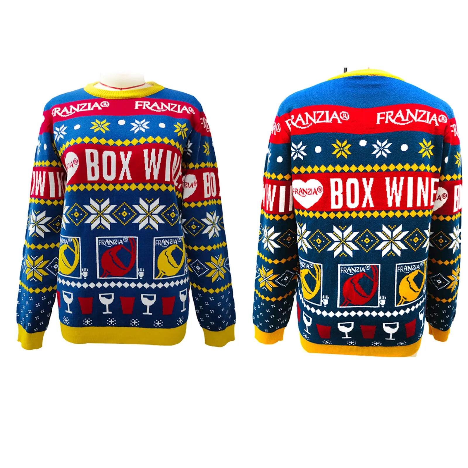 Festive Christmas Sweater, custom hoodie or sweatshirt with logo imprint 3