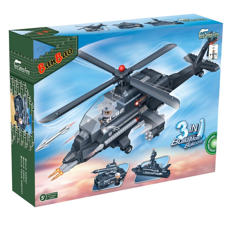 World Defense Force Building Block Set - 295 Pieces 2