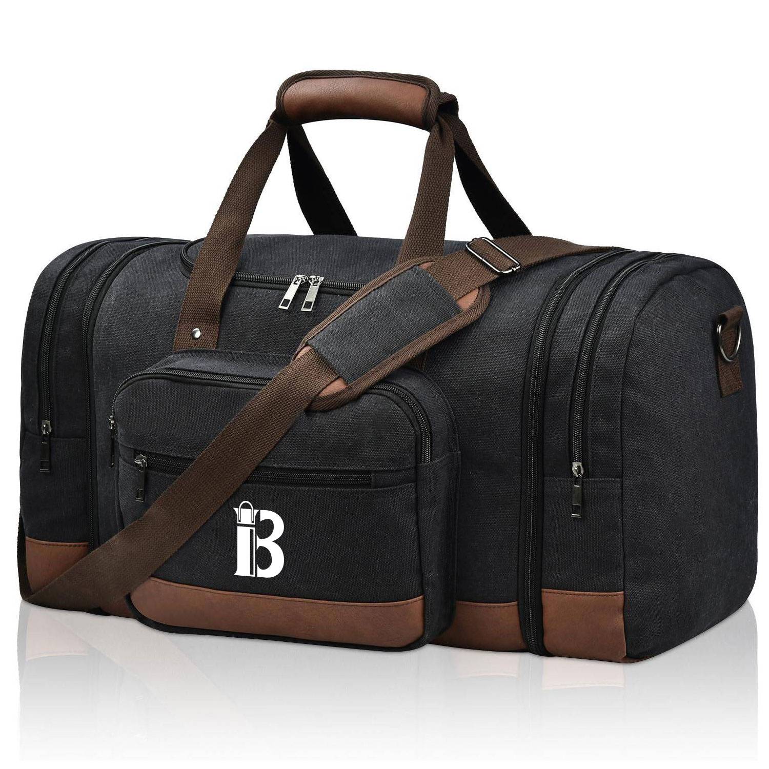 Expandable Canvas Duffle Bag