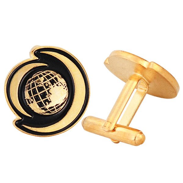 Brass Soft Enamel 2D Cufflinks