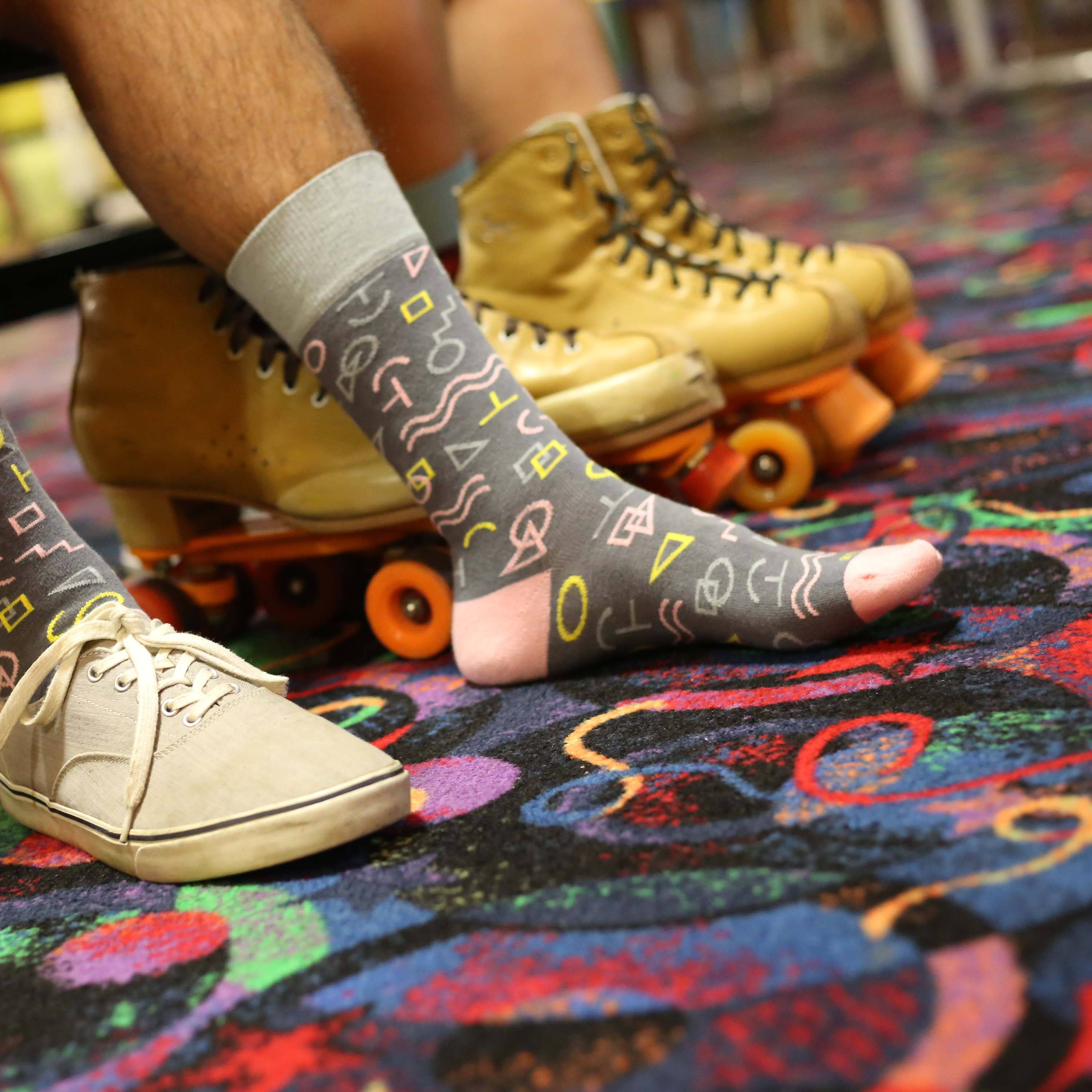 Dress Roller Derby Socks - Fashionable Footwear for Roller Derby Athletes - American Made 2