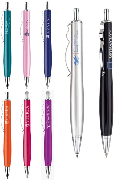 Brea Click Ballpoint Brass Pen 2