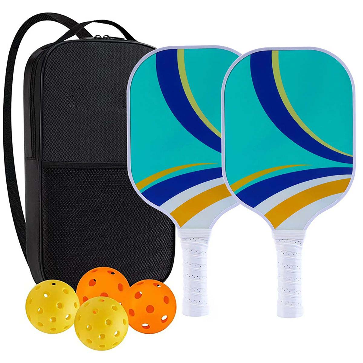 Fiberglass Pickleball Set for Training and Games 38