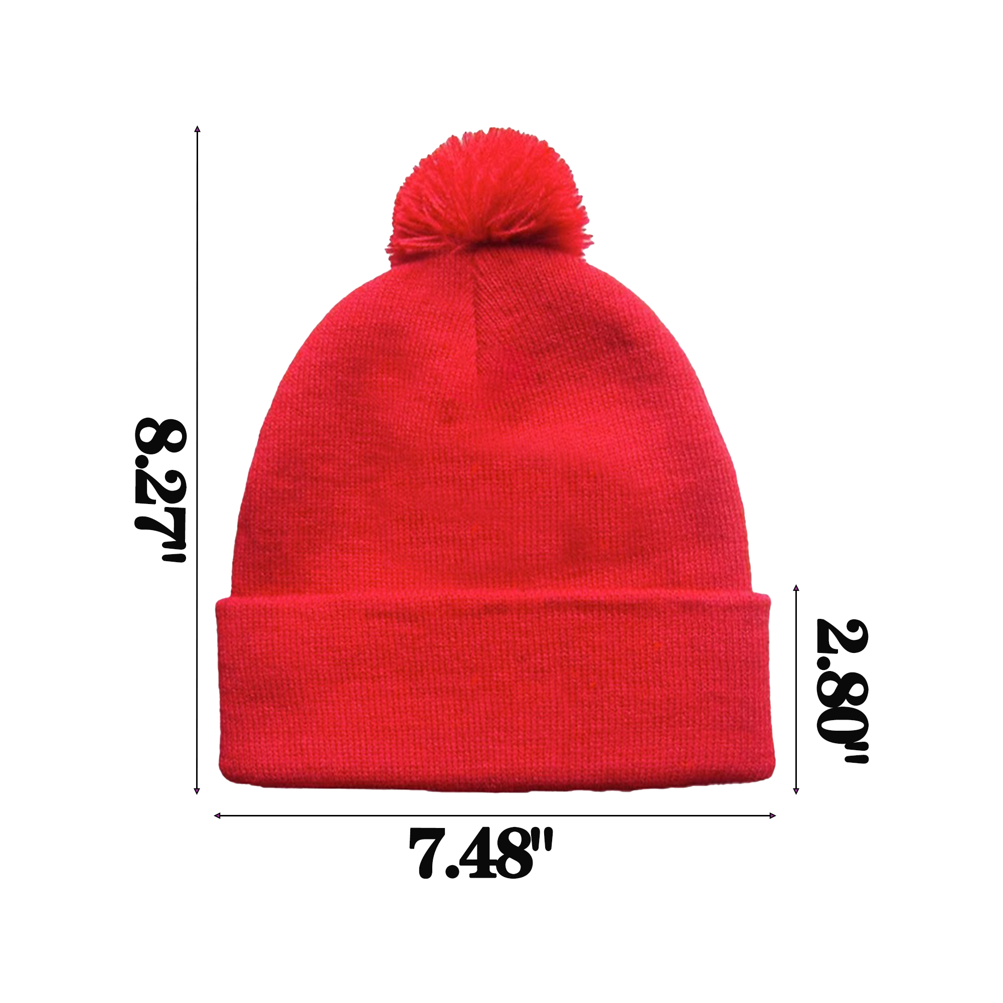 Winter Multi-Color Knitted Hat 2