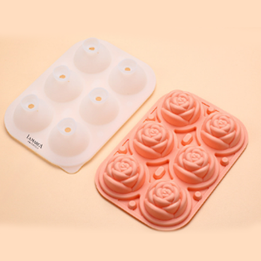 Rose Ice Cube Trays 2