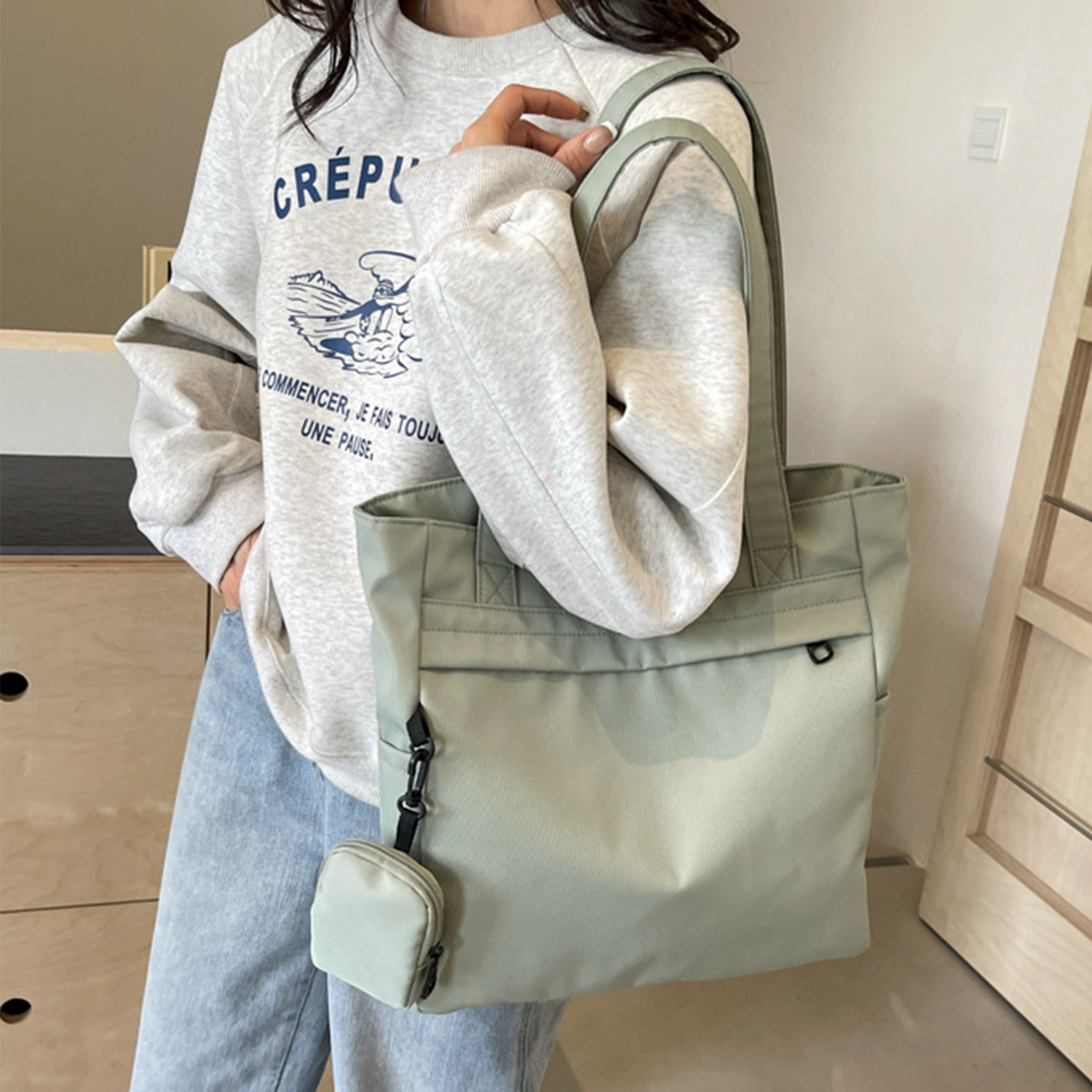 Foldable Extra Large Tote Bag 6