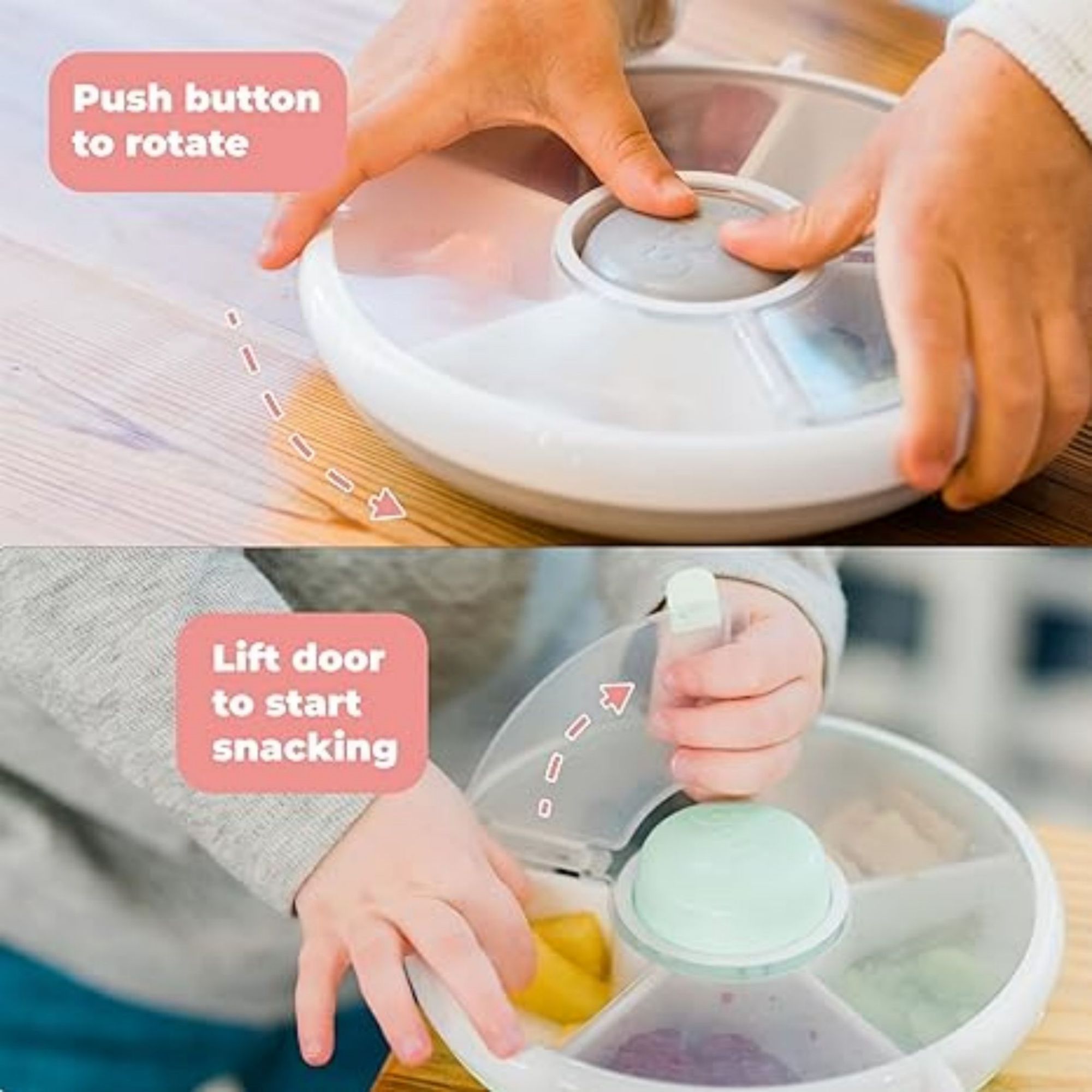 Kids Snack Spinner Container 1