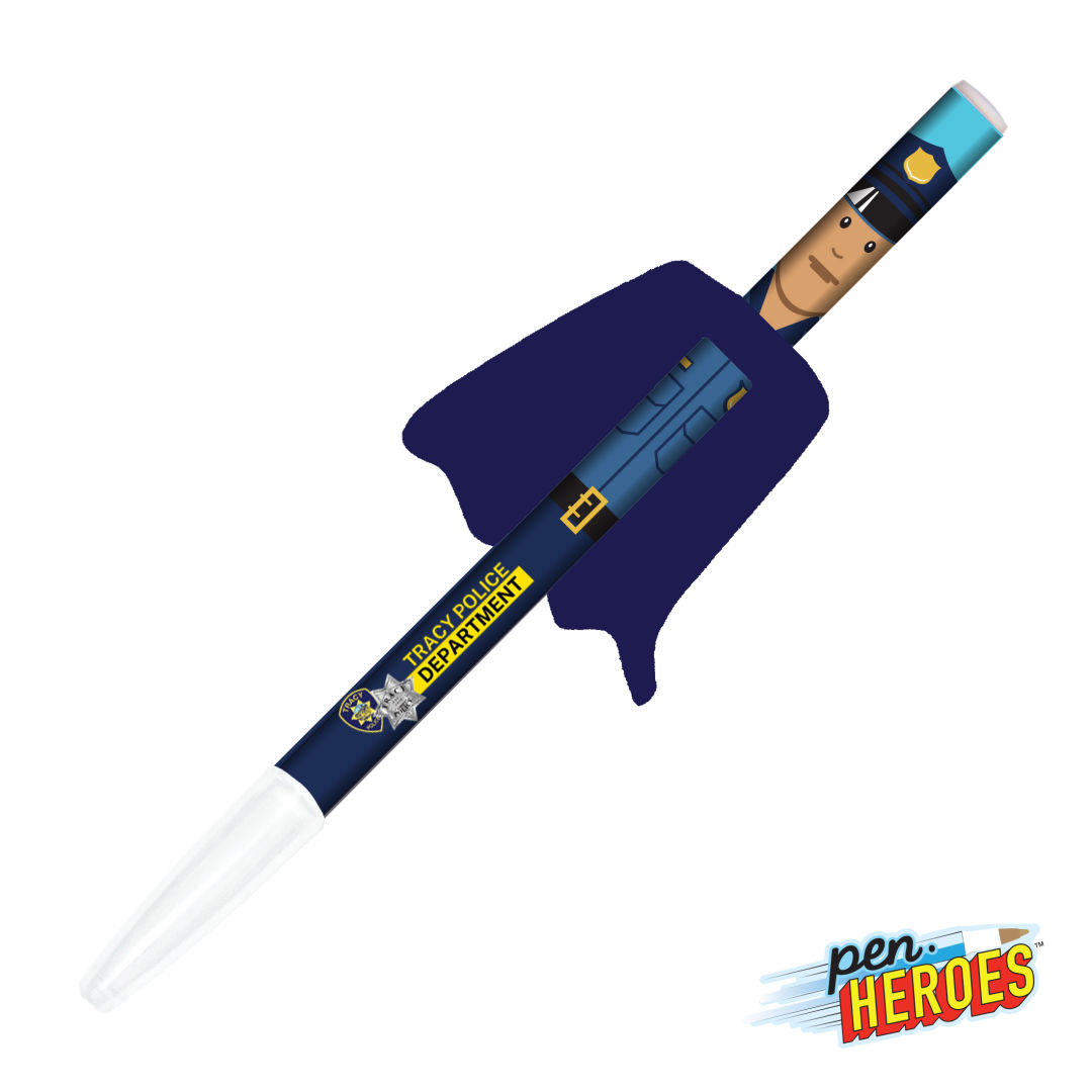 Pen Heroes™ Hometown Series Male w/Cape 8