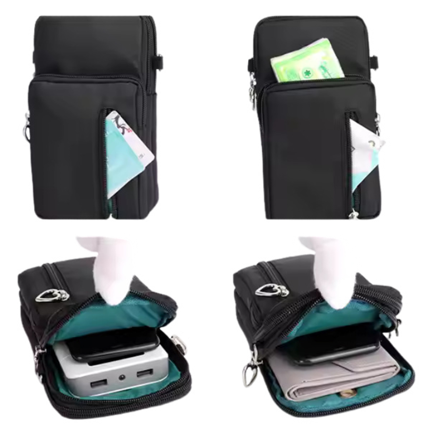 Nylon Shoulder Bag for Cell Phone 15