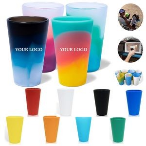 16 Oz Silicone Pint Glasses 3