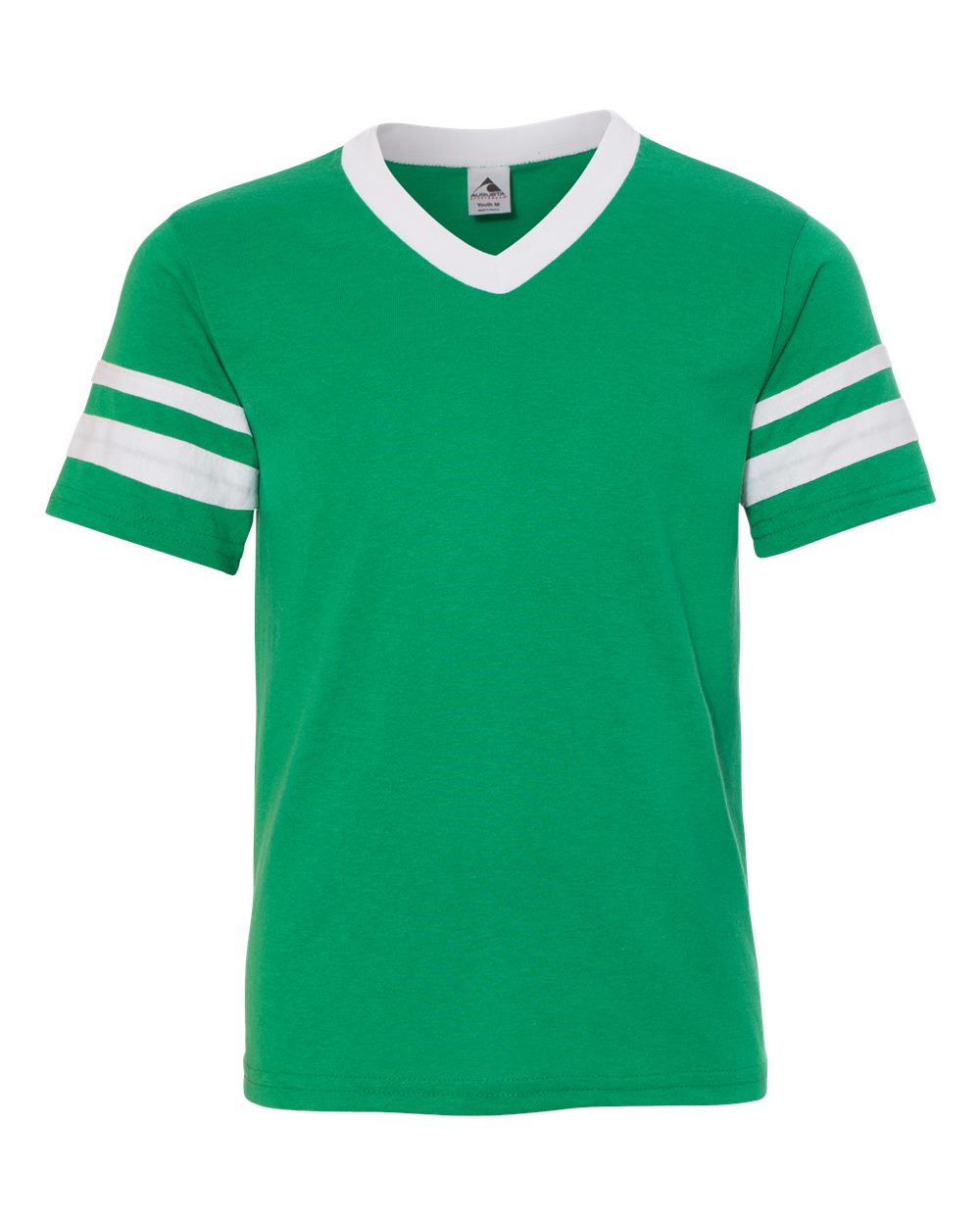 Youth V-Neck Jersey with Striped Sleeves - 361 17