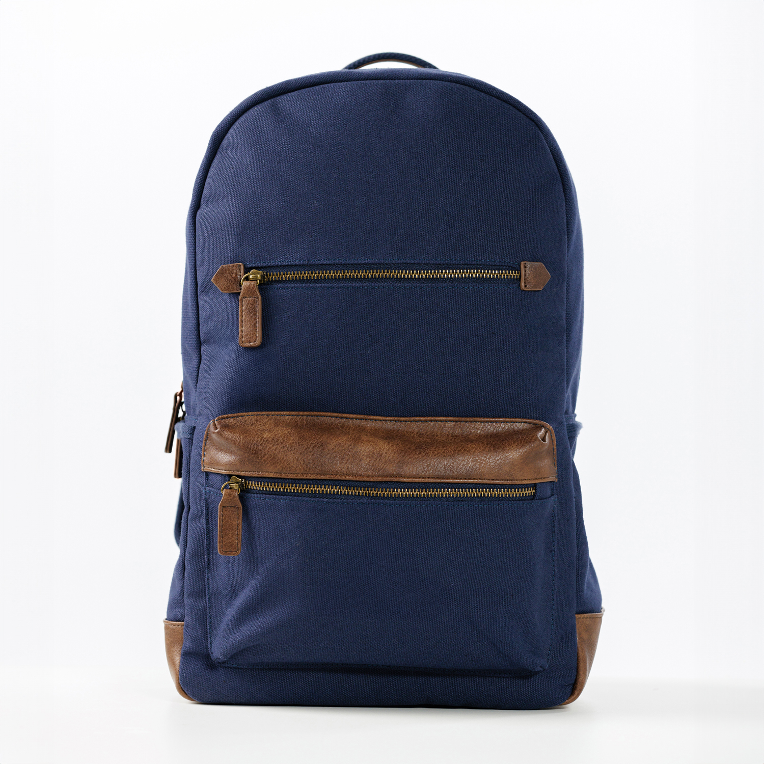 Recycled cotton canvas Backpack 1