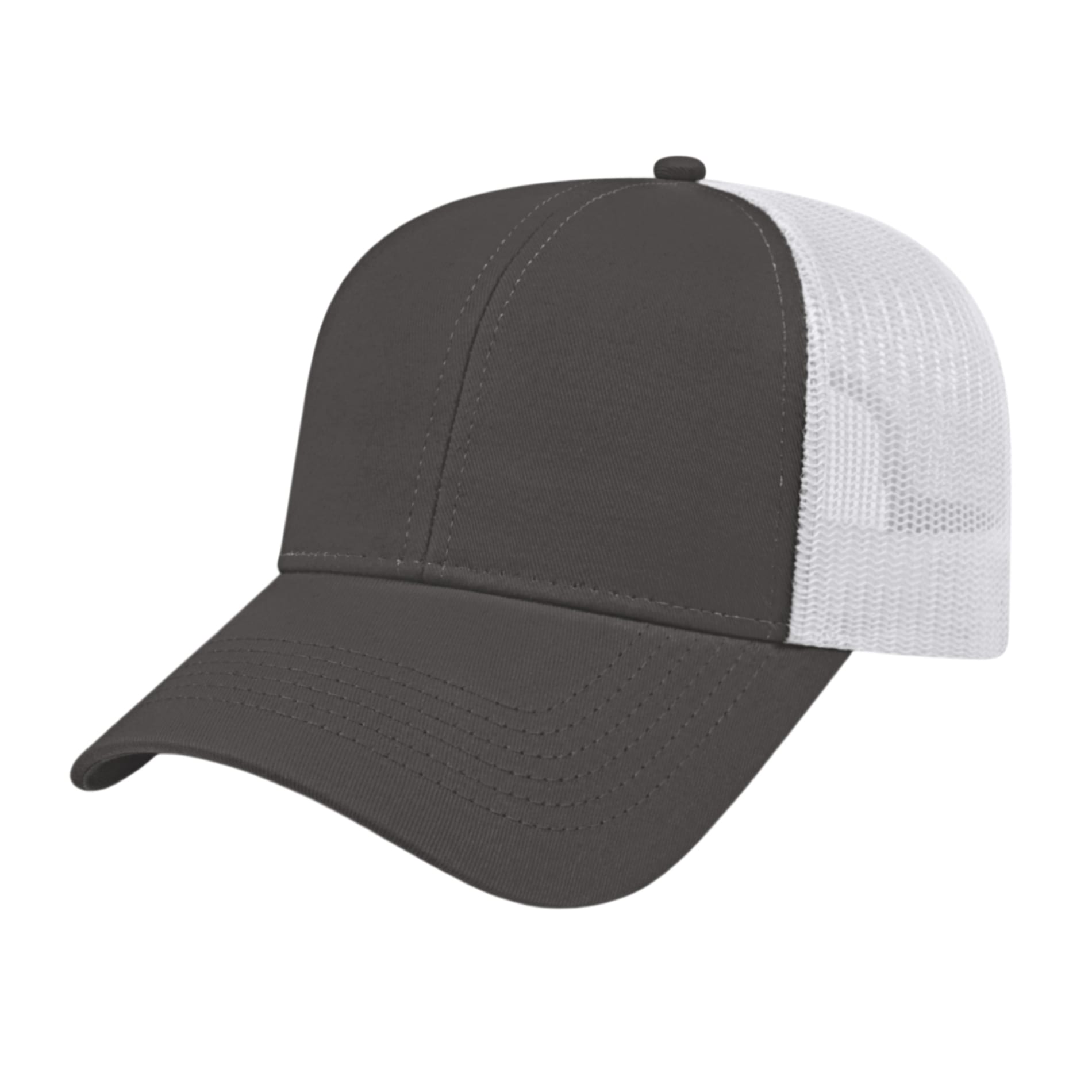 Cap America Two-Tone Trucker Mesh Back Cap 323