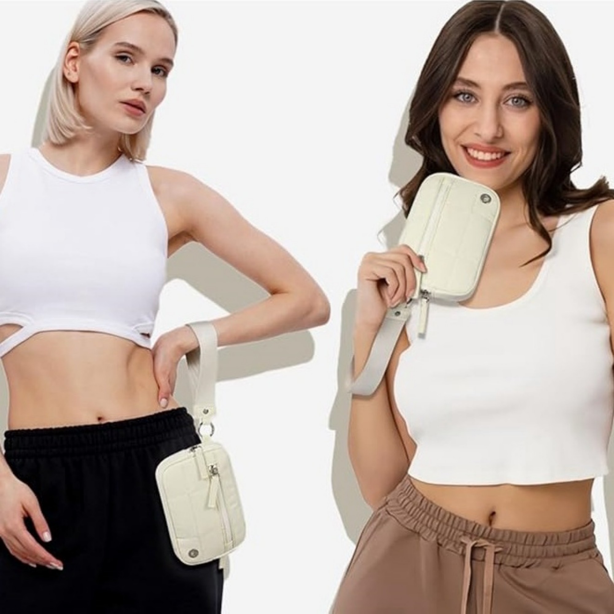 Wristlet Wallets With 3 Zippers 2