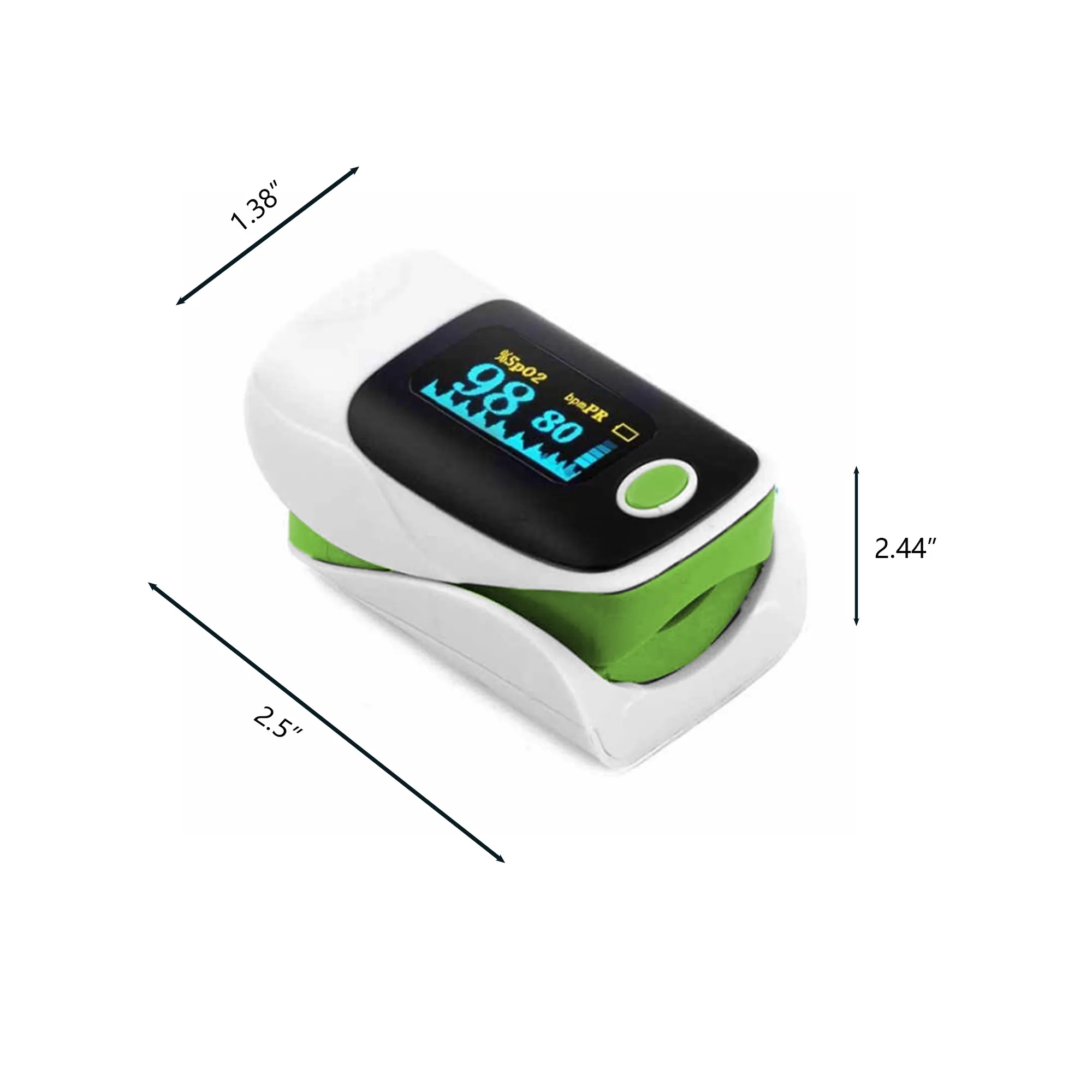 Portable Finger Pulse Digital Oximeter 4