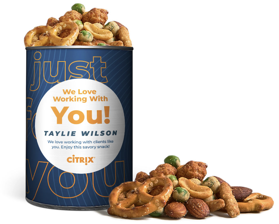 4" Custom Snack Canister 9