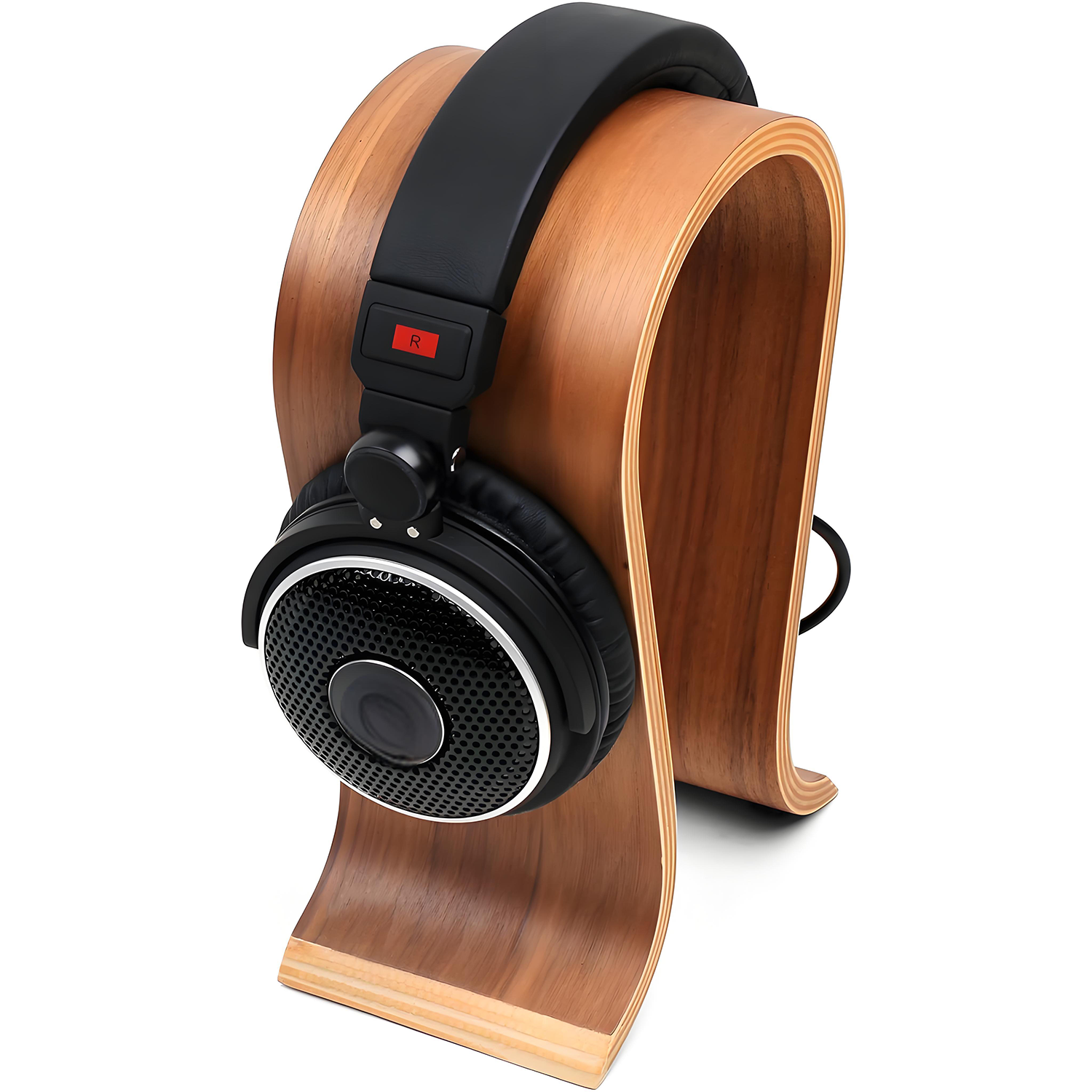Solid Wood Earphone Holder Display Bracket 7