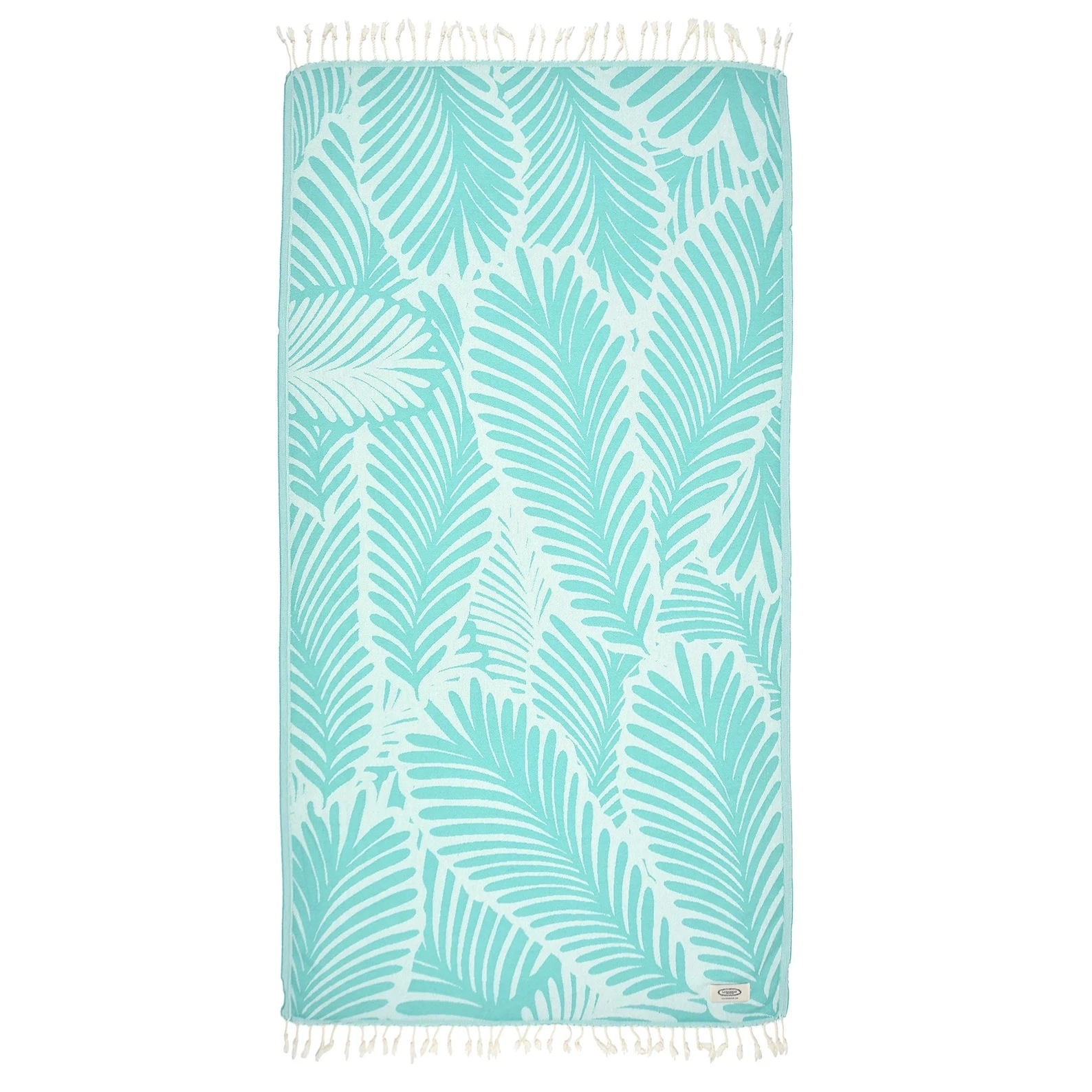 Custom Turkish Jacquard Beach Towel - 39.37'' x 70.87'' 2