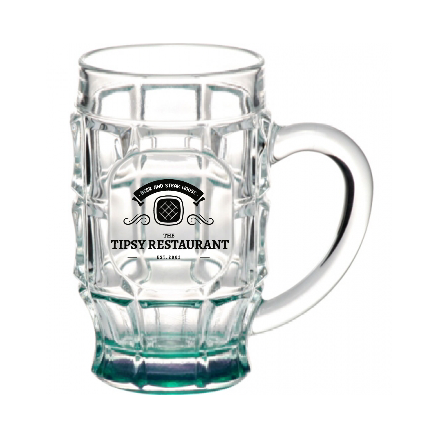 17.75 oz. Beer Garden Glass Mug (2 Color Imprint) 11