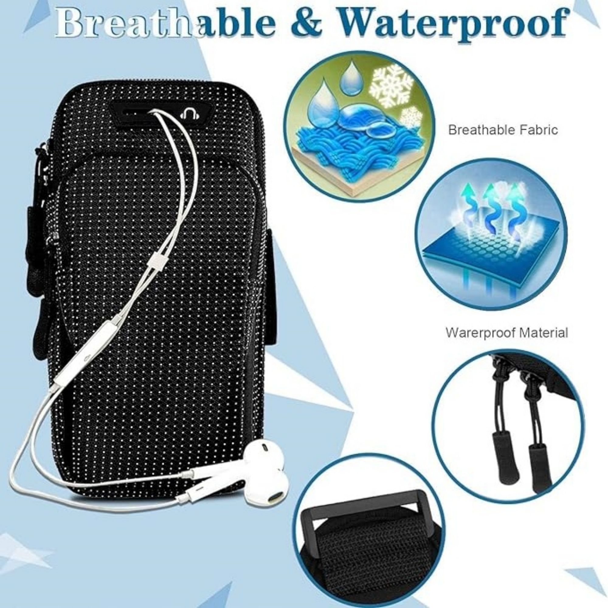 Exercise Arm Bands Carrier Bag 3